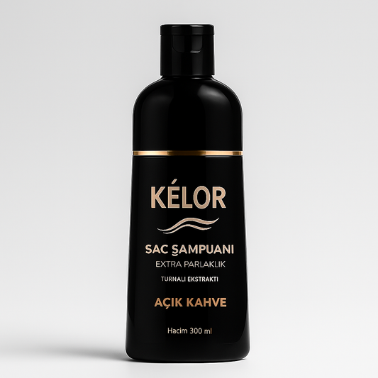 KÉLOR Açık Kahve Şampuan (300ML)